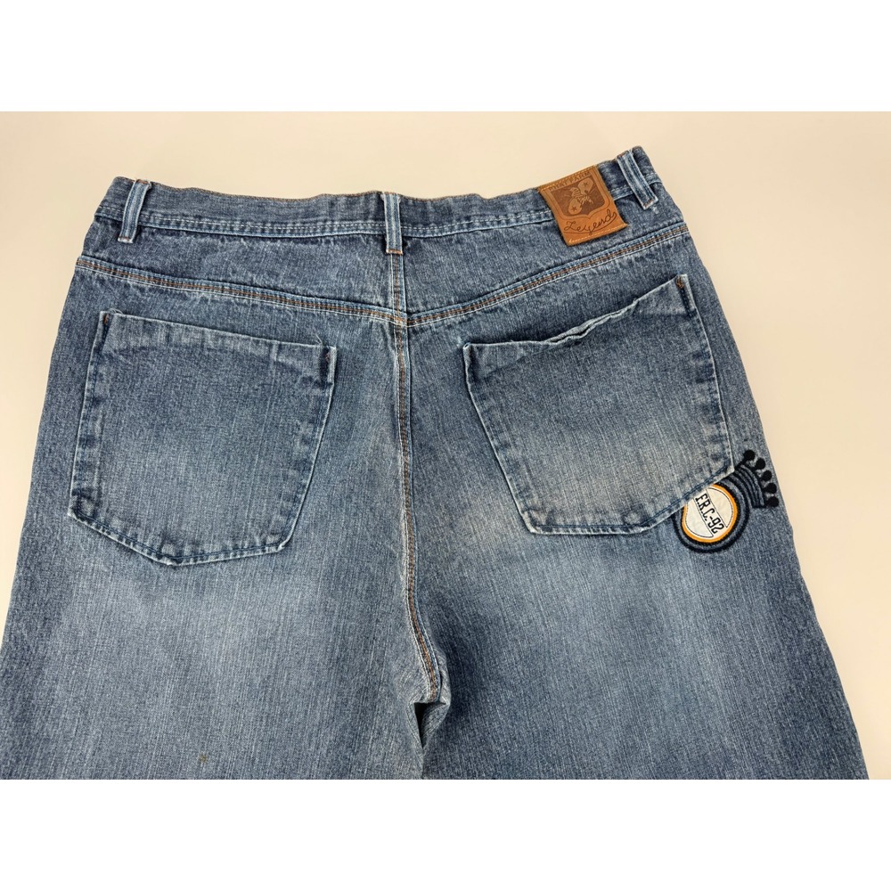Phat Farm Jeans Mens 40 Legend 1992 Embroidered Denim Relaxed Vintage Y2K‎